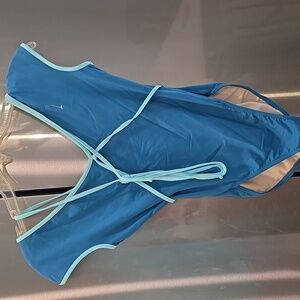 Bloch Blue Leotard With Tie